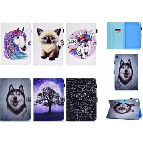 Magnetic case For samsung tab s5e sm t720 t725 Smart cover For samsung galaxy tab s5e Folding cover tablet case +pen