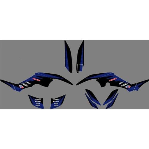 For Yamaha 350 Raptor 3M Stickers Free Custom Motorcycle Graphics Decals Backgrounds ATV kits For YAMAHA RAPTOR350 RAPTOR 350