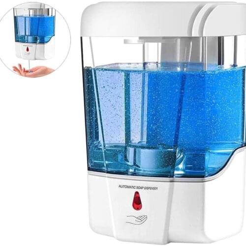 700ML Automatic Sensor Electric Wall Mounted Liquid Soap Dispenser Bathroom Hand Wash Shower Gel Pump