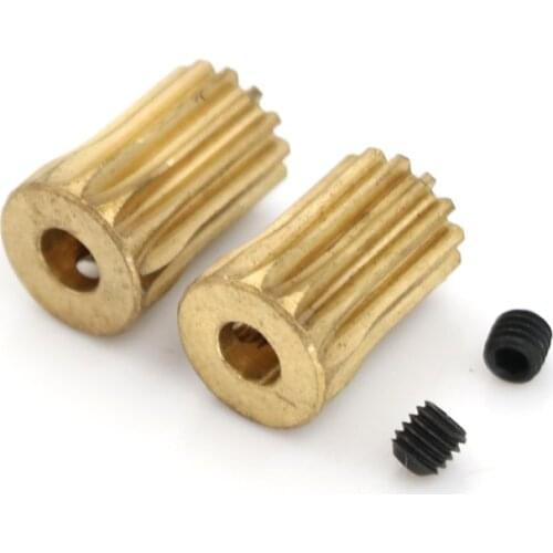 New 2pcs/lot 13T Motor Gear for 3.5 mm mian shaft Trex 450 Helicopter