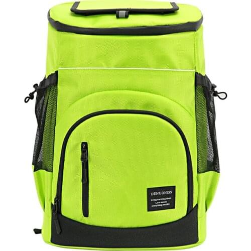 Insulated Cooler Backpack,36 Cans Large Capacity 33L Backpack Cooler for Men Women,Isothermal Fridge Travel Beach Beer Bag