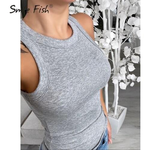 SMILE FISH Women's Cotton T-Shirts
