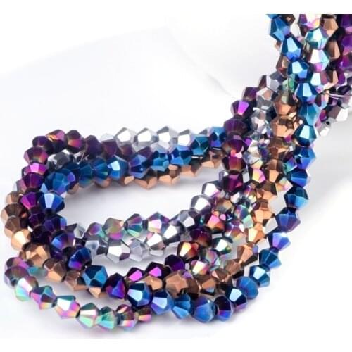 4mm Glass Beads Art Crafts Sewing Rhinestones Jewelry Making Crystal Strass New Design Loose Rhinestones With Hole Beads