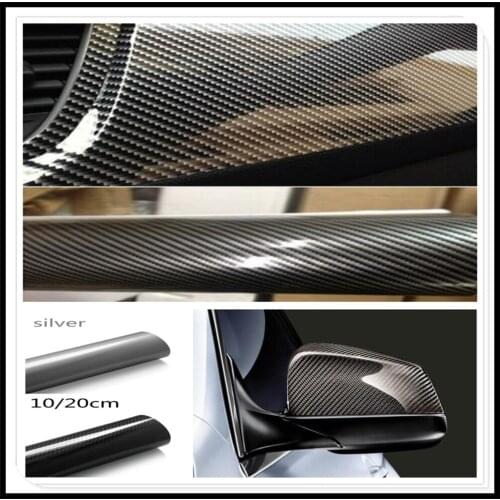 5D High Glossy Carbon Fiber Vinyl Film Car Styling Wrap Accessories FOR Insight Odyssey Passport Pilot Prelude Wagovan