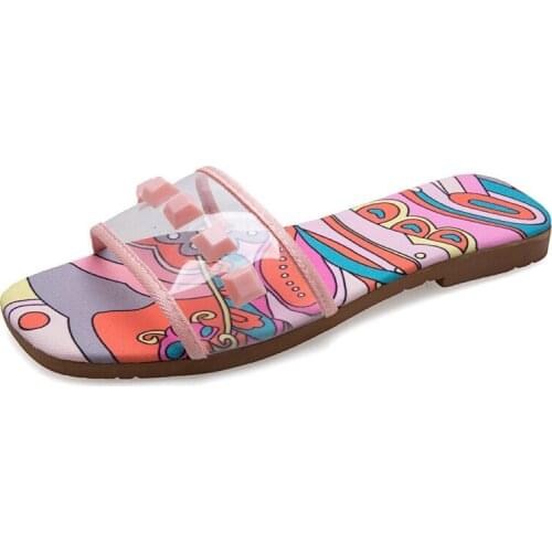 Shoes women 2019 Summer New Casual Fashion solid Womens Slippers Outdoor Rivet Beach Flat with Ladies Slides