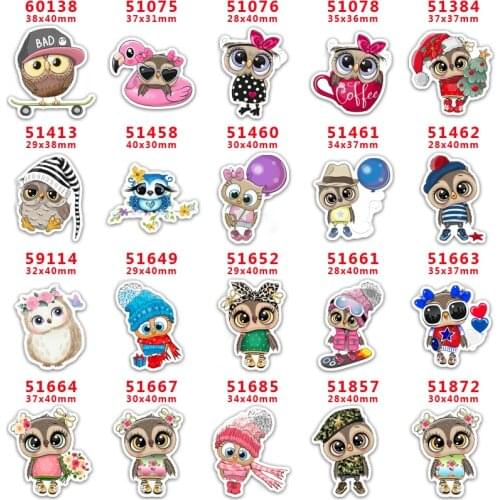 10 Pcs Cartoon Planar Resin Cabochons PR60138