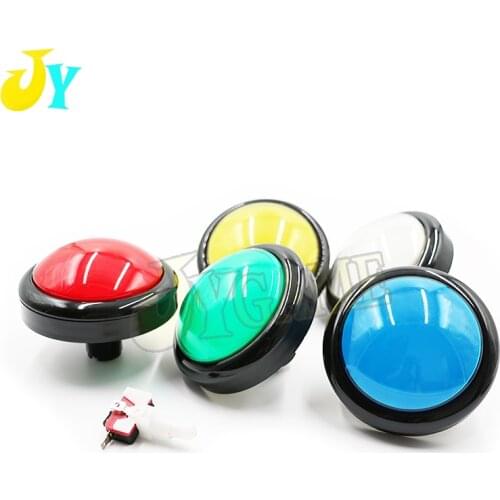 5pcs 100mm Push Button Arcade Button Start button Led Micro Switch Momentary Illuminated 12v Power Button Switch