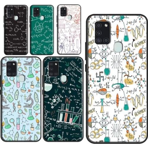 Biology and Chemistry Case For Samsung A32 A12 A52 A72 A21S A20e A11 A31 A51 A71 A02 A20 S A30 A40 A50 A70 Coque