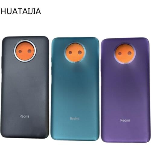 New 6.53 inch For Xiaomi Redmi Note 9T Original Glass Back Rear Housing M2007J22G J22 case