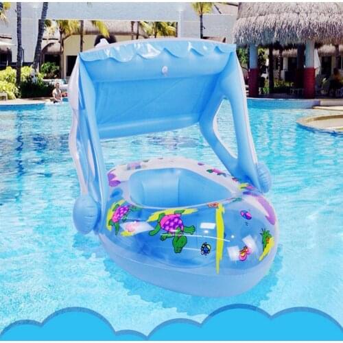 Anti-leakage PVC Children Inflatable Toy Water Swimming Seat Ring for Indoor