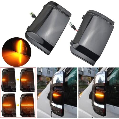 Dynamic Blinker Flasher Indicator LED Turn Signal Light Side Wing Rearview Mirror For Peugeot Boxer Fiat Ducato Citroen Jumper