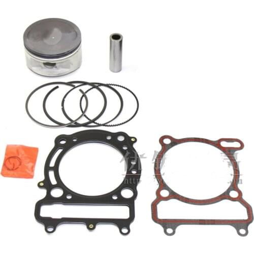 For Linhai 400 LH400 YP400 ATV UTV Buggy Scooter Motorcycle Engine Parts Piston Ring Kit Bore Size 80mm Gasket Kit Pin 18mm