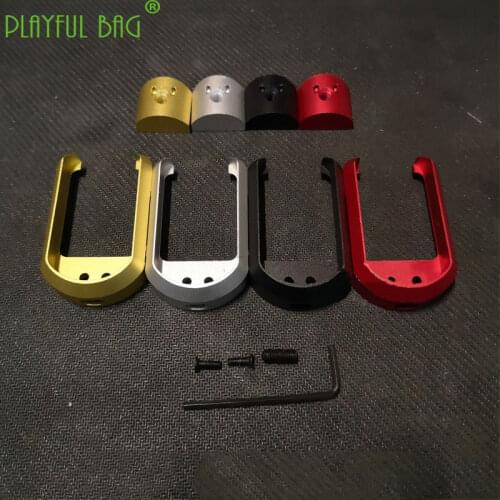 PB Playful bag Outdoor sport P1 gel ball gun refitting CNC accessory magazine well base MAGWELL CS DIY toy parts QA69S