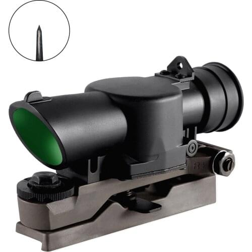 L85 SUSAT Iron Sight 4x32 Optical Sight Red Illuminated Rifle Scope Quick Detach Hunting Scopes Tactical Rifle Scopes