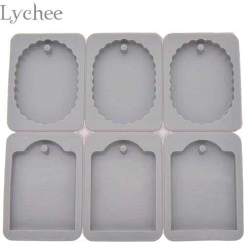 Lychee Life Aromatherapy Wax Silicone Mold Geometric Shape Soap Candle Molds Handmade DIY Clay Crafts Supplies