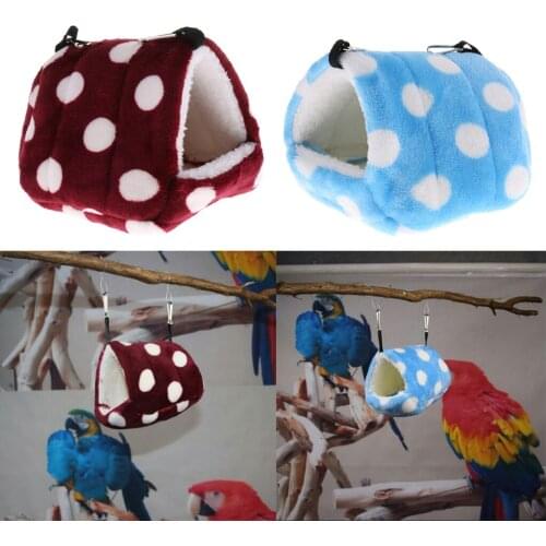 Small Animals 15x16cm Bed Plush Hammock Cage Decoration Toys For Hedgehog