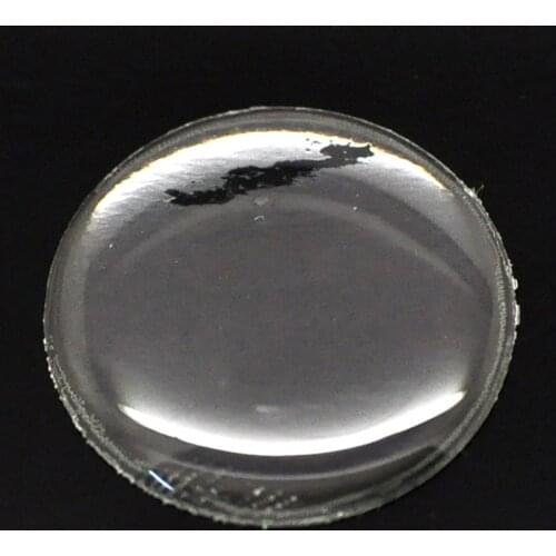 30Pcs Clear Resin Epoxy Domes Stickers Round Cabochons Embellishments Findings 20mm Dia