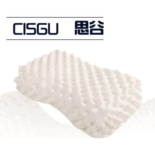 Natural Latex Bed Cervical Orthopedic Pillow Sleeping Bedding Contour Message Pillow Neck Head Care Memory Foam Beauty for woman