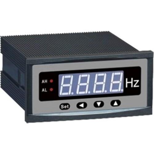 Single-phase Digital Display Frequency Meter HZ Frequency Monitor with Upper and Lower Limit Alarm Relay Output