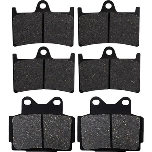 Motorcycle Front and Rear Brake Pads for YAMAHA FZR 400 FZR400 1991 1992 FZS 600 FZS600 Fazer 600 1998-2003