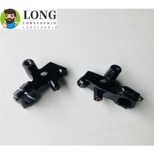 7/8" 22mm Clutch Lever Adjust Handlebar clamp rearview mirror mount seats Drum brakes For Honda 125 150 200 250 400 750 300