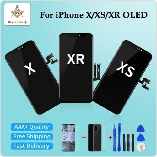 Special link for Screen No Dead Pixel For iPhone X XR XS Display Touch Digitizer Assembly Good 3D Touch Free Shipping