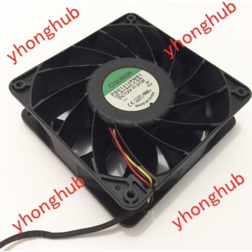 SUNON PSD1212PMB1 (2).B1945.F.GN DC 12V 21W 3-Wire 120x120x38mm Server Cooling Fan