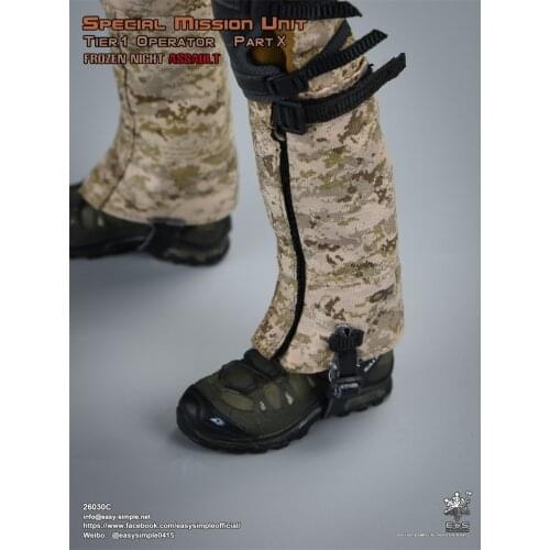 In Stock For Sale 1/6th Combat Leg Wrappings Model Of EASY&SIMPLE ES 26030C For Usual 12inch Doll Action Collectable