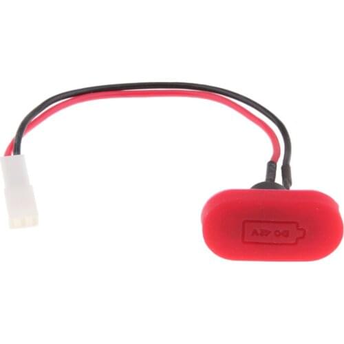 Electric Scooter Anti-Dust Port Plugs Charging Cable Line for Mijia M365
