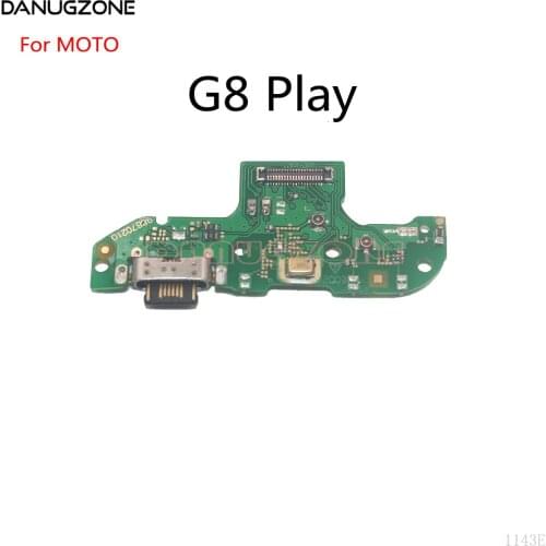 10PCS/Lot For Motorola MOTO G8 Play XT2045-1 USB Charging Dock Jack Plug Socket Port Connector Charge Board Flex Cable