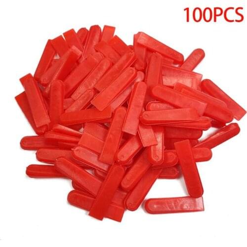 100pcs/set Level Wedges Tile Spacers for Flooring Wall Tile Leveling System