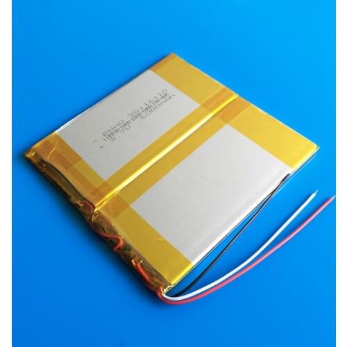 3.7V 6000mAh rechargeable polymer lithium lipo Combination battery for power bank tablet PC laptop PAD PCM board 3.8*116*110mm