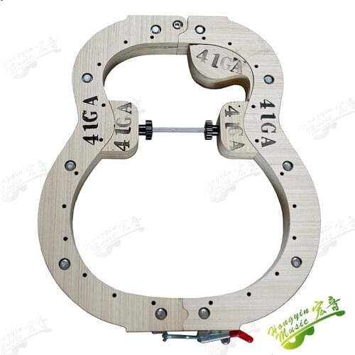 41inch GA Type Thickness Acoustic Guitar Making Assembly Mold Dual-use Folk Pop Guitar Mould DIY Materials
