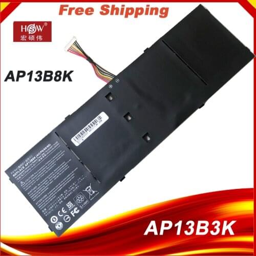 HSW Laptop Battery AP13B3K for Acer Aspire V5 R7 V5-572G V5-573G V5-472G V5-473G V5-552G M5-583P V5-572P R7-571 AP13B8K