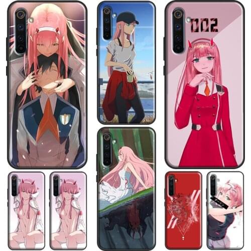 Zero Two Darling in the Franxx Case For OnePlus 8T 7T Nord 9R 7 8 9 Pro Cover For Realme GT Neo Q3 7 i 6 8 Pro C3 C21 C15