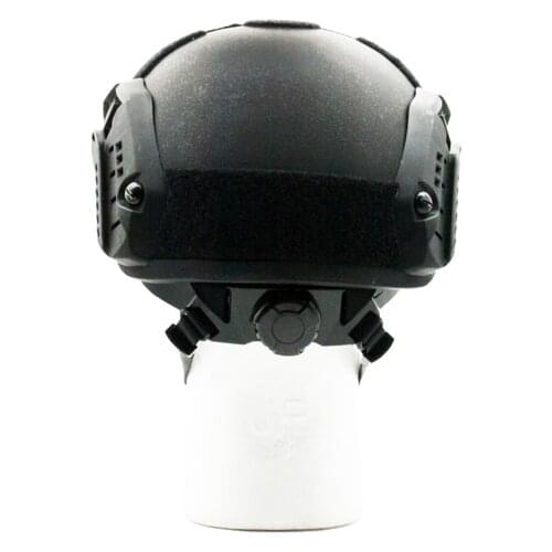 Black FAST MARITIME PE Class III Bullet Proof Helmet NIJ IIIA Class III Tested