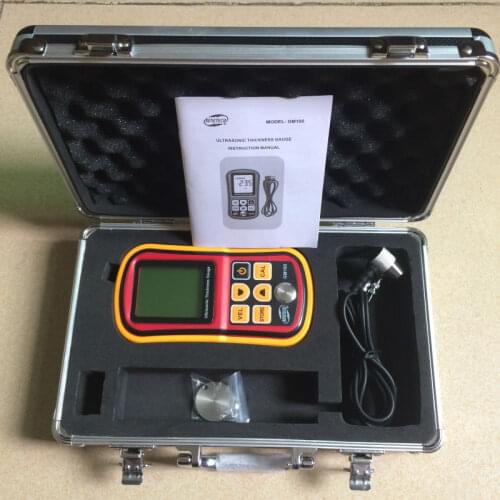 GM100 Digital LCD Ultrasonic Thickness Meter Tester Gauge Metal Testering Width Measuring Instruments