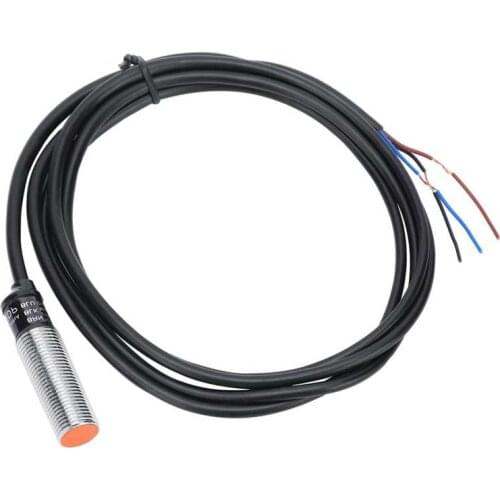 Proximity Switch Waterproof 3-Wire NPN NO Sensor Switches PR12-2DP DC12-24V 50/60Hz 200mA