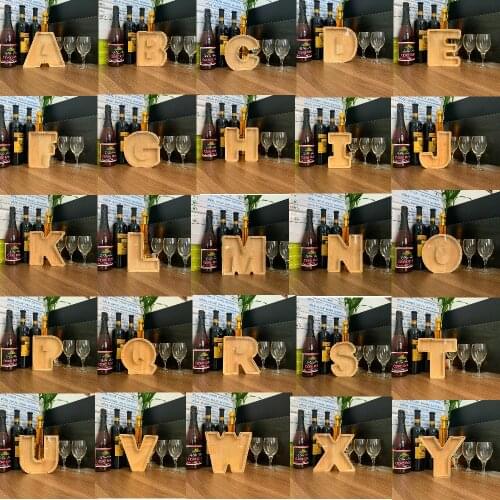 Wooden piggy bank Upstanding Piggy Bank Letter Money Box Eco-friendly Shaped Large Enough Burly Wood Meaningful Souvenir For B