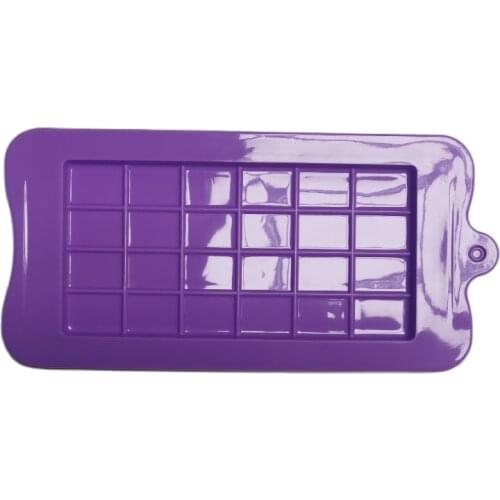 24 Cavity Cake Bakeware Kitchen Baking Tool Silicone Chocolate Mold Candy Maker Sugar Mould Bar Block Ice Tray Cake Tool-35