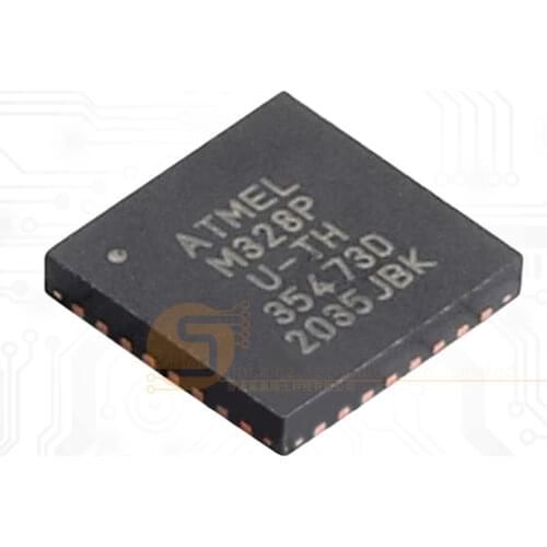 1PCS Atmega328 328 Original ATMEGA328P-MU IC MCU 8BIT Mega328 QFN32 Chip ATMEGA328P-MU QFN-32 ATMEGA328P MU