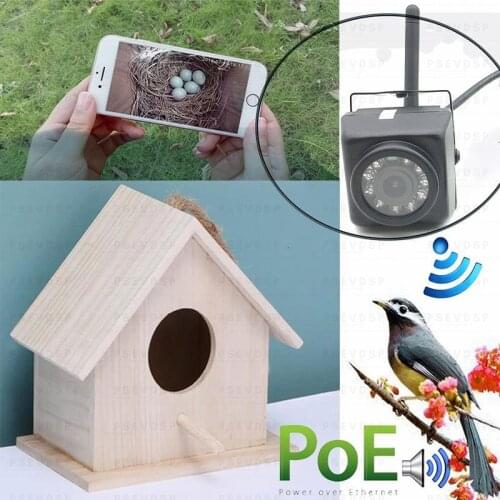 4K 8MP IP66 Audio CAMHI TF Card POE Mini IP WIFI Camera 1080P 3MP 5MP H.264 H.265 Outdoor Night Vision Kamera Webcam Security