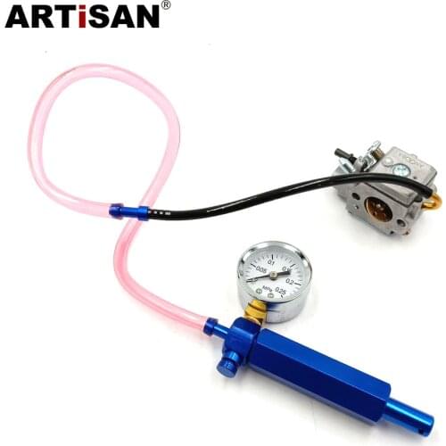 Wholesale 7PCS Pressure Gauge For Testing Carburetor Airtightness Garden Tools Spare Parts