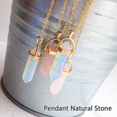 Natural Crystal Stone Pendant Collarbone Necklace Stone Volcanic Rock Bracelet Buddha Beads Natural Stone Made Bracelet crafts
