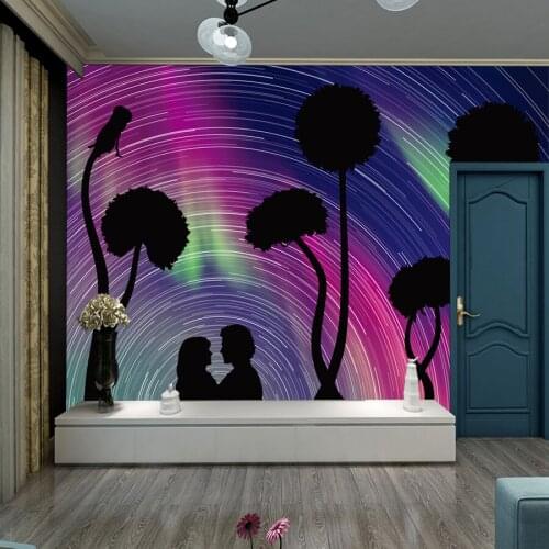Custom Photo Dandelion Lover Colorful Mural Wallpaper Wall Papers Home Decor for Living Room Bedroom Self Adhesive Contact Paper