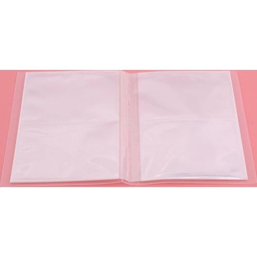 Transparency Photo Album PP Cover Inserted Photos Collection 6 Inch Pocket Foto Album Surface Home Decor