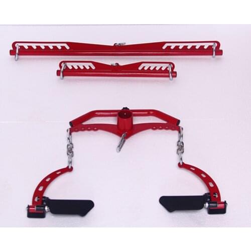 Adjustable pull back handle barbell rowing high pull down clip lats chest and back training gantry accessories
