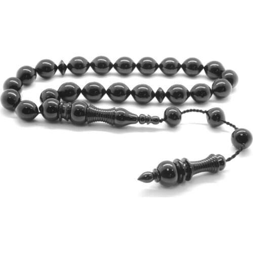 Tesbihane Caliper İşçilikli Barley Cut Erzurum Oltu stone Efe Rosary