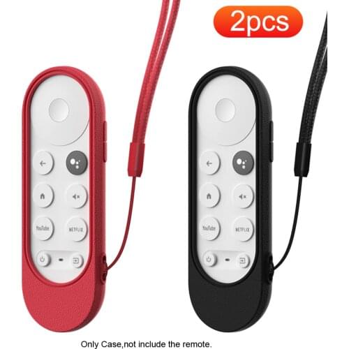 SIKAI Silicone Case for Chromecast with Google TV 2020 Voice Remote Shockproof Protective Cover for 2020 Chromecast Voice Remote