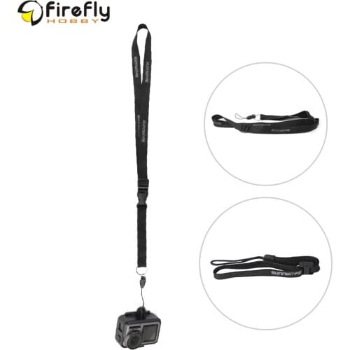 Sunnylife Hand Strap Neck Lanyard for POCKET 2/FIMI PALM 2/OSMO ACTION/GoPro 8 MAX Sport Camera